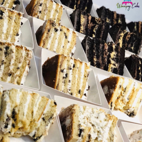Cookies and cream Cake slices 