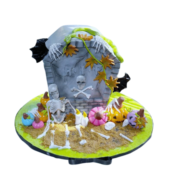 Halloween cake design