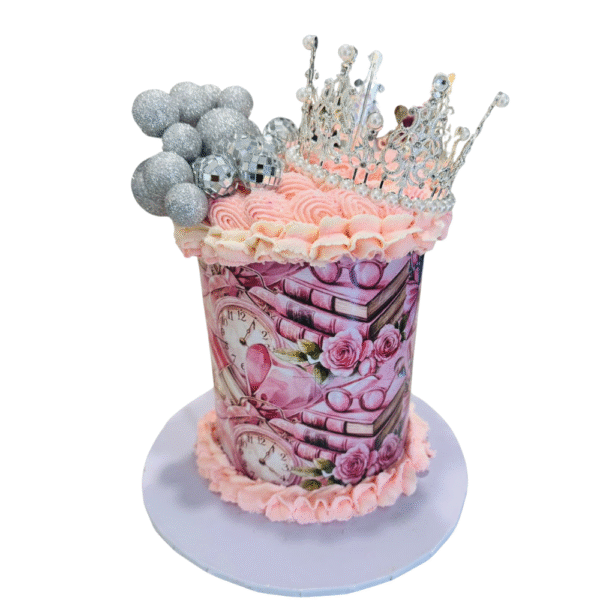 6 inches crown cake