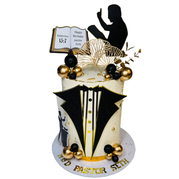 Pastor cake design