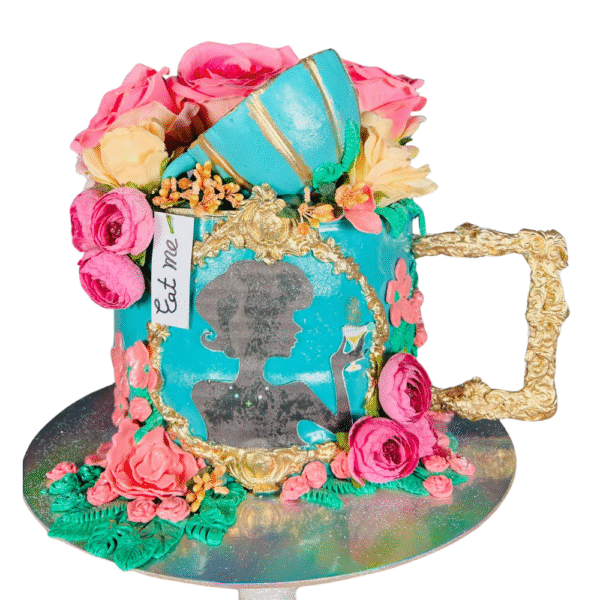 Flower 8 inches cake