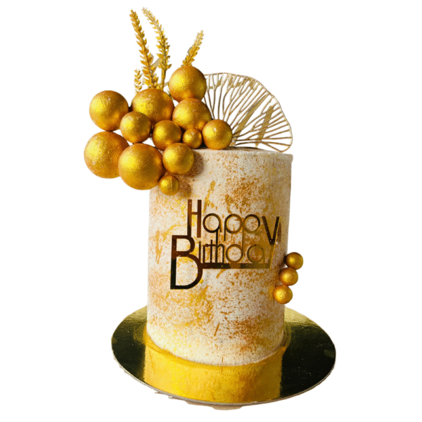 Butter Cream Happy Birthday Cake