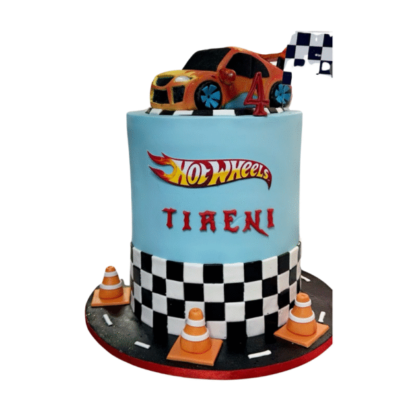 Fondant Race track Cake