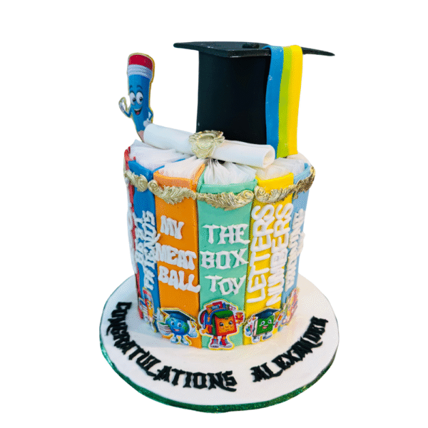 Kindergarten Graduation Cake
