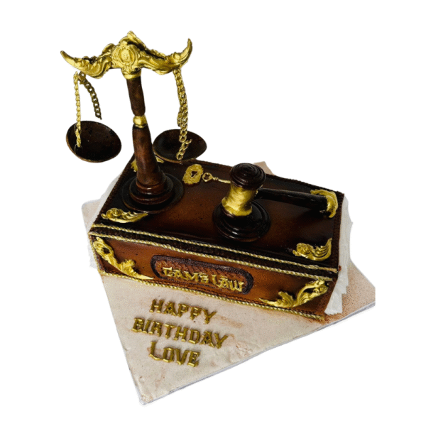 Legal Fondant Cake