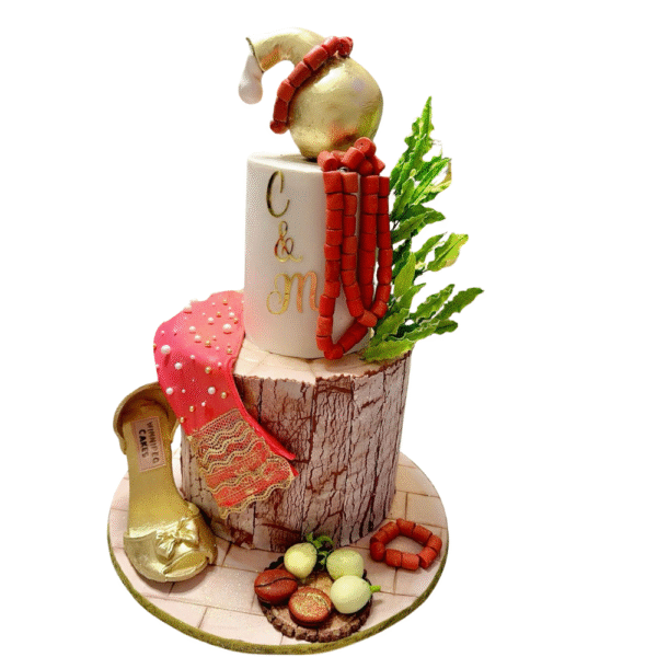 Custom Design Wedding Cake