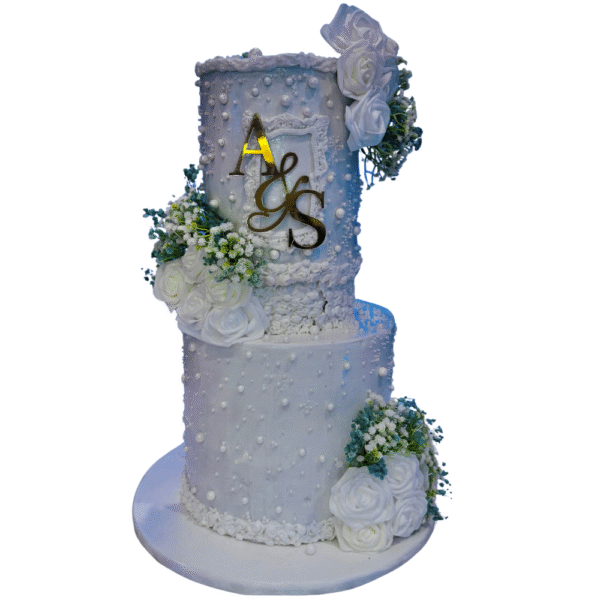 Floral Wedding Cake